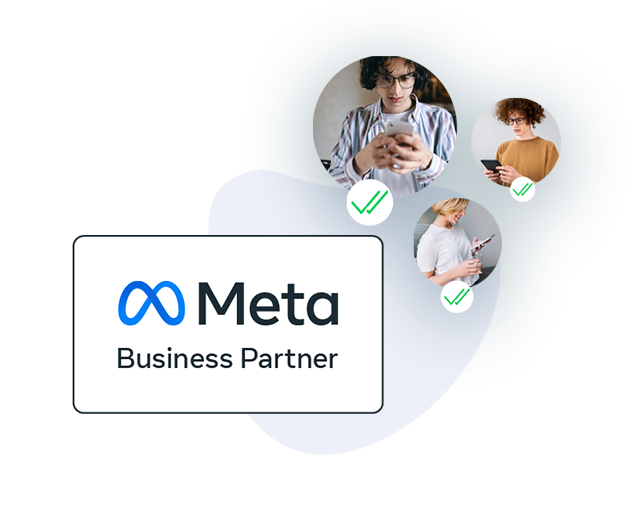 Logo de Meta Business Partner